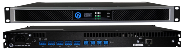 4CH SMART AMP 80W-4OHM, 8OHM, 70V/100V P/CH